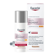 EUCERIN Anti-Pigment színezett nappali arckrém FF30 medium (50ml) akciós termékkép 1