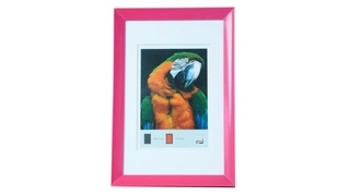 Trendi fotókeret 30x40 FRESH STYLE rózsaszín akciós termékkép 1
