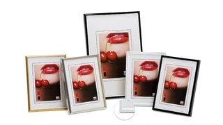 Divatos képkeret 40x50 FLASH STYLE II ezüst színben akciós termékkép 1