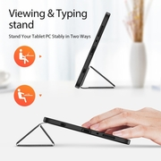 DUX DOMO Flip tok Samsung Galaxy Tab A9 fekete termék 2. képe