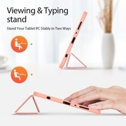 DUX DOMO Samsung Galaxy Tab A9 flip tok rózsaszín termék 2. képe