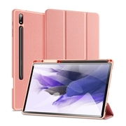 DUX DOMO Samsung Galaxy Tab S9+ flip tok rózsaszín termék 2. képe