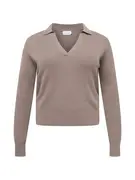 Calvin Klein Curve Pulóver  taupe akciós termékkép 1