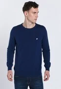 DENIM CULTURE Pulóver 'NARCISO'  tengerészkék termék 2. képe