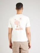 KnowledgeCotton Apparel Póló  mandarin / fehér termék 2. képe