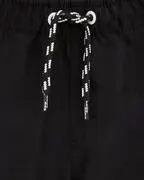 WE Fashion Rövid fürdőnadrágok  fekete / fehér termék 2. képe