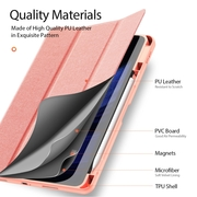 DUX DOMO Flip tok Xiaomi Pad 6 / Pad 6 Pro rózsaszín termék 2. képe