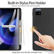 DUX DOMO Flip tok Xiaomi Pad 6 / Pad 6 Pro fekete termék 2. képe