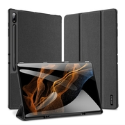 DUX DOMO Flip tok Samsung Galaxy Tab S8 Ultra / Tab S9 Ultra / Tab S10 Ultra fekete akciós termékkép 1