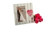 Esküvői fa fotókeret CELEBRATE LOVE 10x15 akciós termékkép 1