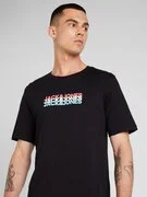 JACK & JONES Póló 'JJCyber'  tengerészkék / fekete / fehér termék 2. képe