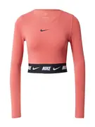 Nike Sportswear Póló 'Emea'  rózsaszín / fekete / fehér akciós termékkép 1