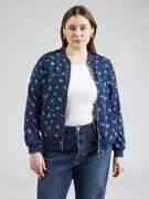 Vero Moda Curve Átmeneti dzseki  tengerészkék / világoskék / világoszöld termék 2. képe