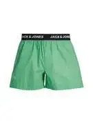 JACK & JONES Boxeralsók 'JACBRYCE'  világoszöld / fekete / fehér termék 2. képe