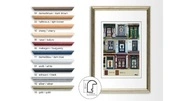 Fa fotókeret NEW YORK 15x20 világosbarna akciós termékkép 1