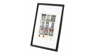 Fa fotókeret NEW YORK 20x30 fekete akciós termékkép 1