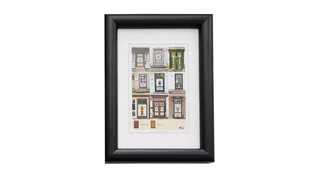 Fa fotókeret NEW YORK 30x45 fekete akciós termékkép 1