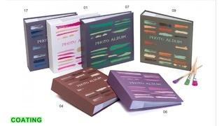 Fényképalbum 10x15/200 fotó COATING leírással kék akciós termékkép 1