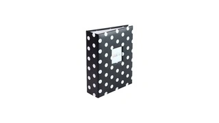 Fotóalbum 13x18/100 DOTS fekete akciós termékkép 1