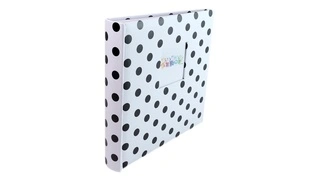Fotóalbum fotósarkokhoz 30x30/100 oldal DOTS fehér akciós termékkép 1