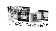 Fotókeret DOTS 10x15 fekete akciós termékkép 1