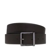  Férfi öv Calvin Klein Sleek Square Tex 35Mm K50K512837 Barna akciós termékkép 1