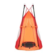 Fészekhinta-110 cm-es-piros-sátorral akciós termékkép 1