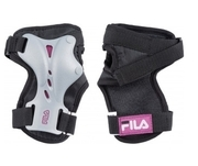 Fila FP Lady női testvédő szett ezüst, fekete, magenta  S termék 2. képe