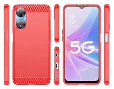 FLEXI TPU burkolat Oppo A78 5G piros termék 2. képe