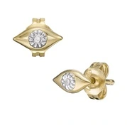 Fossil Elegáns, aranyozott fülbevaló Evil Eye JFS00613710 akciós termékkép 1