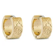  Fülbevaló Tory Burch T Monogram Small Hoop Earring 159310 Arany akciós termékkép 1