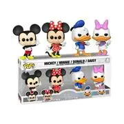 Funko Pop! 4-Pack: Disney 100th: Mickey / Minnie / Donald / Daisy figura akciós termékkép 1