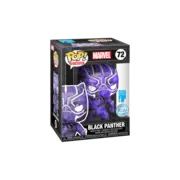 Funko POP! Art Series Marvel: Black Panther (with Plastic Case) figura #72 akciós termékkép 1
