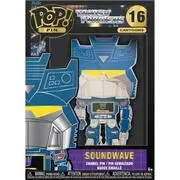Funko Pop! Cartoons: Transformers - Soundwave #16 Large Enamel Pin akciós termékkép 1