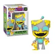 Funko Pop! Television: Invader Zim - Gir Eating Pizza (SE) #1332 figura akciós termékkép 1