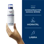 EUCERIN UreaRepair 10% Urea lábápoló hab (150ml) termék 2. képe