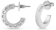 Guess Acél karika fülbevaló Hoops Don`t Lie JUBE01489JWRH 4 cm akciós termékkép 1