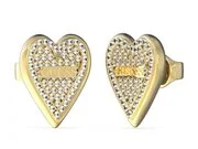 Guess Csillogó aranyozott fülbevaló Love Me Tender JUBE03245JWYGT/U akciós termékkép 1