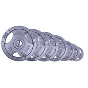 Acél olimpiai súlytárcsa szett InSPORTline Hamerton 1,25-25kg 50mm akciós termékkép 1