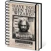 Harry Potter (WANTED SIRIUS BLACK) A5 füzet akciós termékkép 1