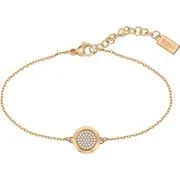 Hugo Boss Gyönyörű bronz karkötő kristályokkal Medallion 1580384 akciós termékkép 1