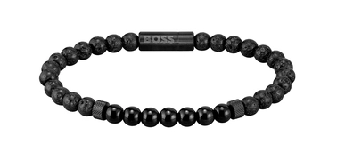 Hugo Boss Trendi fekete gyöngy karkötő 1580272 akciós termékkép 1