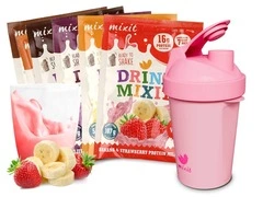 Mixit Drink kóstoló csomag & Shaker (pink) akciós termékkép 1