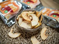 Zsebbe való Almachips - natural (6db) termék 2. képe