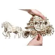UGEARS Lovaskocsi - mechanikus modell termék 2. képe