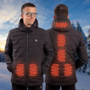 Fűthető kabát W-TEC HEATborg  fekete  XS akciós termékkép 1