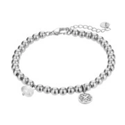 Marc Malone Acél gyöngy karkötő Layla Silver Bracelet MCB23015S akciós termékkép 1