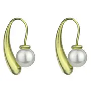 Marc Malone Aranyozott fülbevaló műgyönggyel Jennifer White Earrings MCE24025G akciós termékkép 1