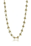 Marc Malone Aranyozott acél nyaklánc Jordan Gold Necklace MCN24011G akciós termékkép 1