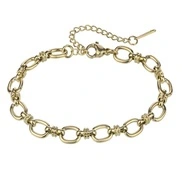 Marc Malone Aranyozott lánckarkötő Elisa Gold Bracelet MCB24012G akciós termékkép 1